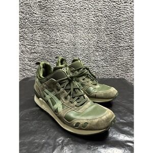 ASICS Gel Lyte Shoes Gore-Tex Waterproof Trail Green Suede Men's 10.5